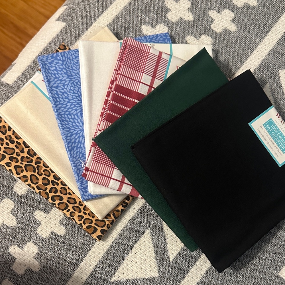 Assorted‎ Fabric Squares size 18 in X 21 in